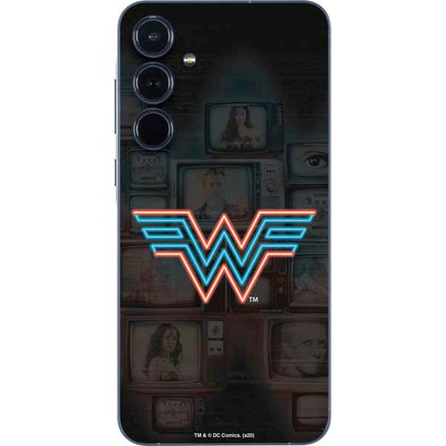 Wonder Woman 1984 (2020) Neon Logo Galaxy A55 5G Skin